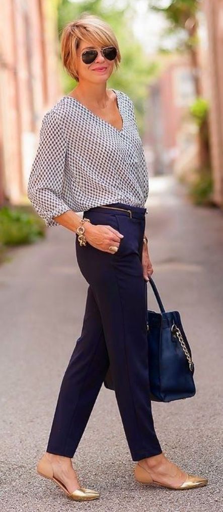 Business Casual Outfits For Women Over 40