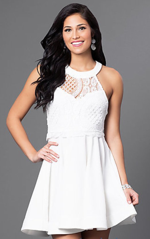 22 Cute White Graduation Dresses Under $100 - GetFashionIdeas.com ...