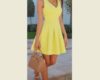 Cute Summer Dresses for Teens Yellow